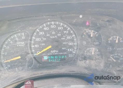 2000 Chevrolet Silverado 1500 Ls z USA, uszkodzony, nr VIN 2GCEK19T9Y1363464